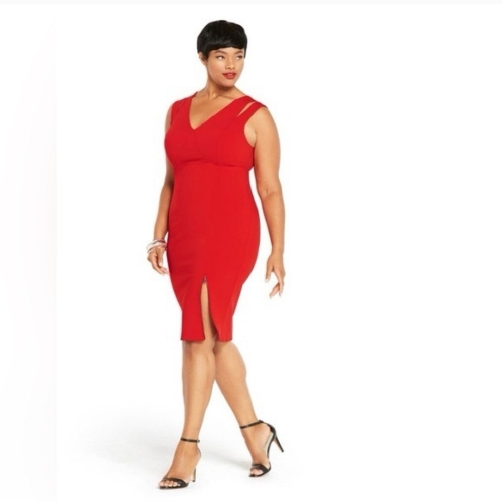 Torrid Limited Edition Fox Empire Collection Red Power Dress. Size 16
